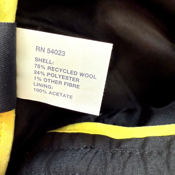 Gap Gray Wool Mini Skirt 6 Lined Button Down Preppy Academia Equestrian - Picture 3 of 8